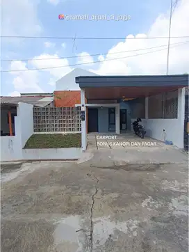 Rumah Skandinavian Siap Huni dekat Bantul Kota dalam Perum Guwosari