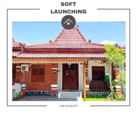 Rumah Joglo Eksklusif 300 Jt An di Klaten Kota, SHM!