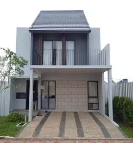 Rumah 2lt Attic 7x12 3KT Cluster Wisteria Keppel Land Metland Cakung