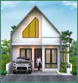 Rumah di Jogja Dalam Cluster Dekat Pasar Gamping Serasa Villa