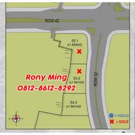 BSD CITY DEKAT GADING SERPONG UNDER 20 JUTAAN PERMETER LANGSUNG 1.541m