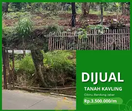 Jual Tanah Bandung Kota , Lokasi Strategis Siap bangun investasi rumah