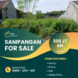 Tanah Kavling Siap Bangun Sampangan Dalam cluster