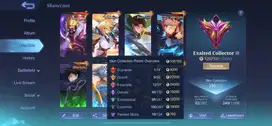 AKUN MOBILE LEGEND CC YSS FRANCO LEGEND TAS TAS READY