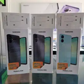 Murah!!! Samsung A06 4/64GB garansi resmi 1 tahun