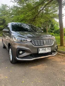 Suzuki Ertiga GL 1.5 AT 2019 Coklat KM 51rb record