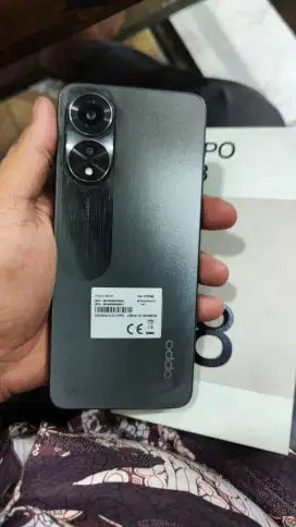 Oppo A78 8+4/256 like new lngkp ori resmi no minus bs tker tmabh