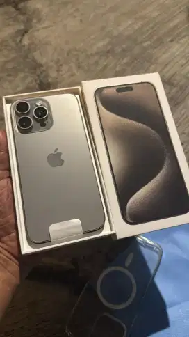 iPhone 15 pro128gb iBox fullori mulus nominus