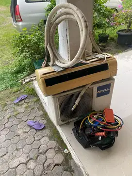 Ac bekas 1 pk lengkap
