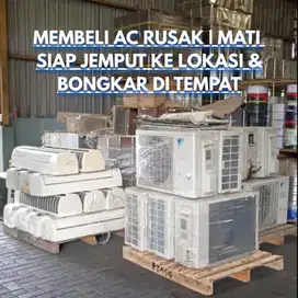 MEMBELI AC RUSAK/MATI ☎️ AC 1/2PK , 3/4 PK , AC 1 PK , AC 2 PK DLL