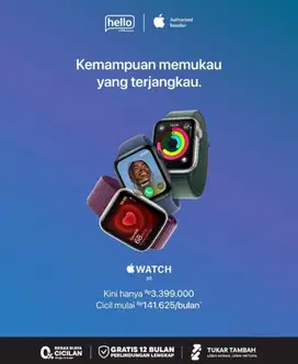 PROMO SPECIAL FREE GATANSI KERUSAKAN APPLE WATCH SE HANYA DIBLIBLI CCM