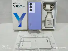 Vivo Y100 5G 8/256 Gb Likenew 98% Ex Garansi Resmi baru bisa Tt/BT