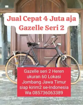 Sepeda merek Gazelle
