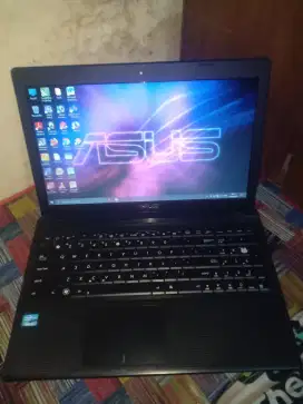Laptop 16 inch asus x55c core i3 gen2 ram12gb hdd500gb batre 3jam
