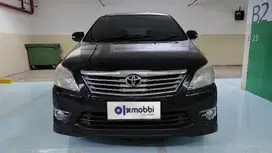 TDP 8,JT Toyota Kijang Innova 2.0 V Luxury Bensin-AT Hitam 2013