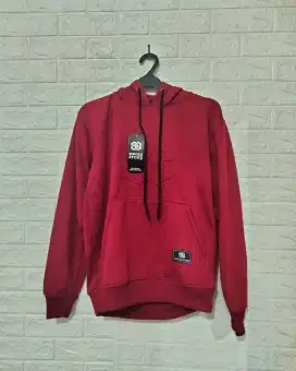 hoodie merah baru