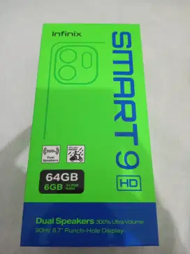 Infinix Smart 9 HD – RAM 3GB Up to 6GB / ROM 64GB