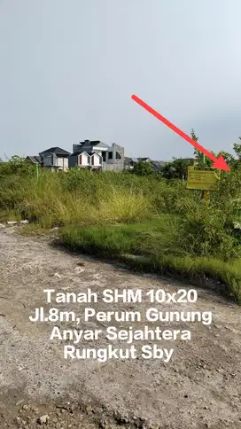 SHM10x20 Gunung Anyar Sejahtera (GA Emas Wiguna Alana Amesta Living)