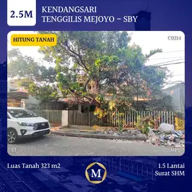 Rumah Hitung Tanah Kendangsari Tenggilis Mejoyo Surabaya