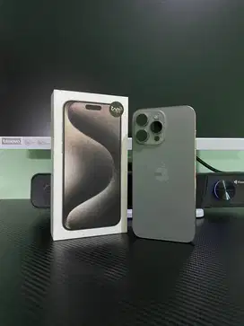 Iphone 15 pro max 256 ibox lengkap no minus