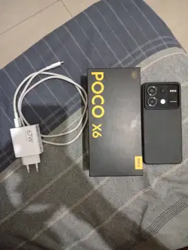Jual second poco x6 12/256 white
