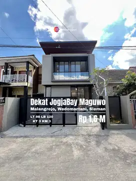 Rumah baru full furnished dekat jogjabay Malangrejo maguwo
