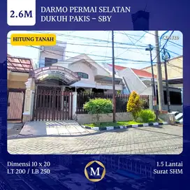 Rumah Hitung Tanah Darmo Permai Selatan Dukuh Pakis Surabaya