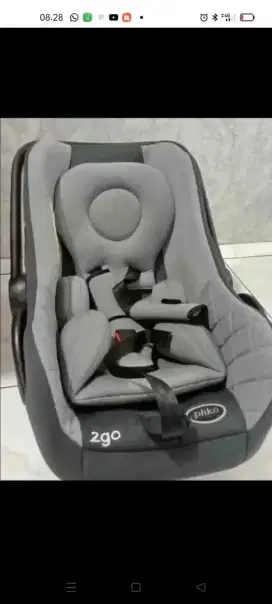 Carseat pliko 2go likenew murah aja dah biar cepet