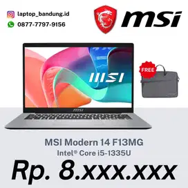 Laptop MSI Modern 14 Core I5-1335/8GB/512GB/14 FHD IPS/W 11 + OHS 21