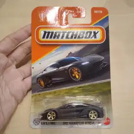 Matchbox Koenigsegg Gemera Matte Black Hitam bukan Hot Wheels Tomica