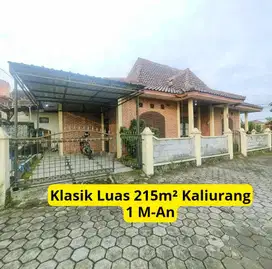 Rumah Jalan Kaliurang Luas 200 Lingkungan Tidak Padat
