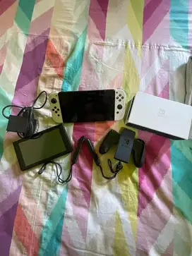Dijual Nintendo Switch Oled dan Monitor only Switch V2
