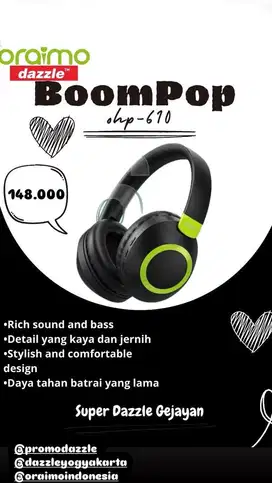 BoomPop Oraimo ohp-670