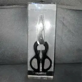 GUNTING DAPUR/KITCHEN SHEARS MULTI-PURPOSE MERK ROYALVKB IMPORT ORI