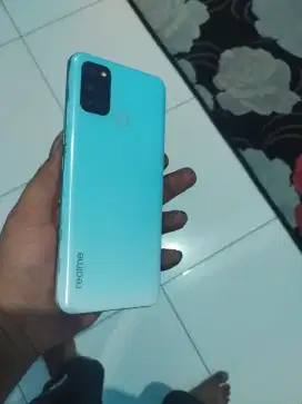 Jual realme 7i lengkap mulus pemakaian