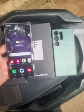 Samsung S23 Ultra Sein 12/256 5G lngpkp ori lecet pemakean TT masuk