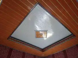 Plafon PVC terpasang