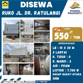 Ruko Sudut Poros Ratulangi