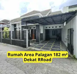 Rumah Jalan Palagan Dekat Ring Road Utara Tanah Luas