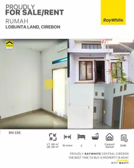 Dijual/ Disewakan Rumah di Lobunta Land Cirebon