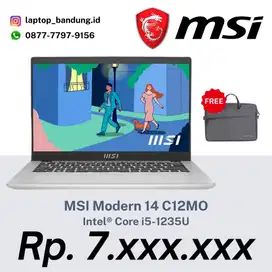 Laptop MSI Modern 14 Core I5-1235U/8GB/512GB/14 FHD IPS/W11 + OHS 21