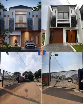 Rumah minimalis 2 lantai mewah 900 meter ke Tol didepok