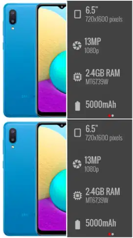 dijual hp samsung galaxy a02 bekas