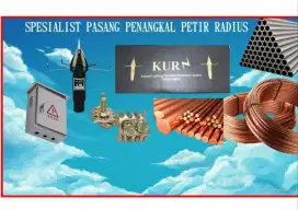 Paket Pasang Baru Anti Penangkal Petir & Instalasi