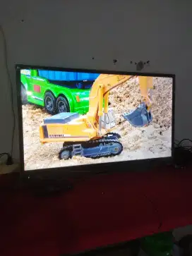 tv led sharp 32inc analog noken mulus