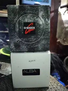 Jual jam tangan Alba dan G-Shock