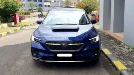 km 1 ribu subaru wrx ts eyesight wagon estate awd 2023 biru