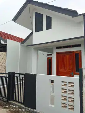 Rumah murah desain modern 2 kamar cash dan bertahap hanya 225 jutaan