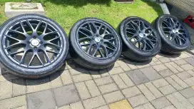 Velg 17 + Ban PCD 4x100 Padalarang Bandung