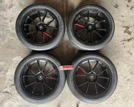 viper flowforming ring 18 lubang 5/114 lbr rta 8.5 ban tebel semua